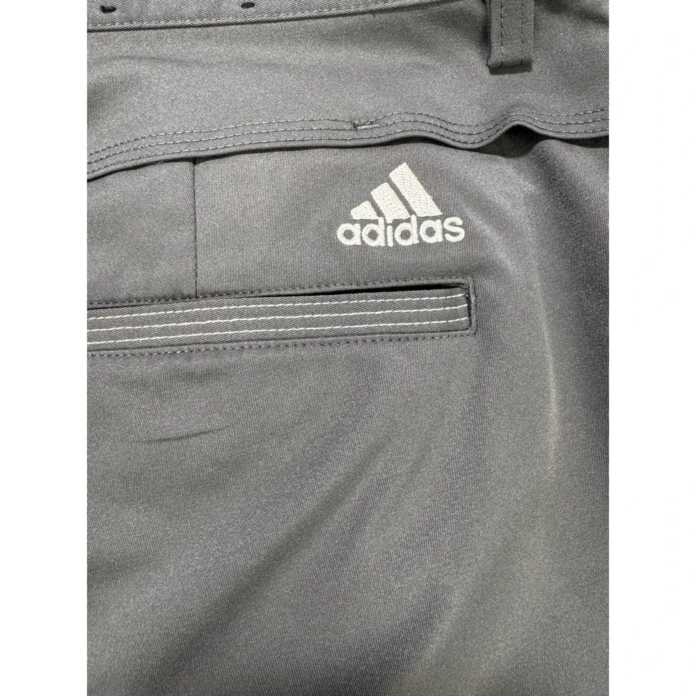 Adidas Climacool Golf Pants Men 38x32 Gunmetal Straight‎ Vented Performance